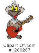 Emu Clipart #1280287 by Dennis Holmes Designs