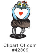 Emu Clipart #42809 by Dennis Holmes Designs