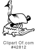 Emu Clipart #42812 by Dennis Holmes Designs