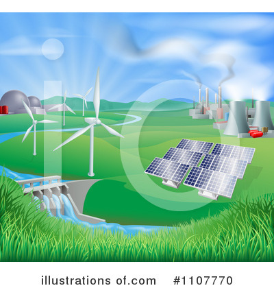 Solar Panel Clipart #1107770 by AtStockIllustration