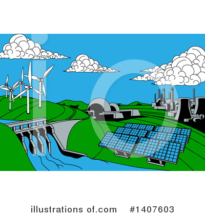 Royalty-Free (RF) Energy Clipart Illustration by AtStockIllustration - Stock Sample #1407603