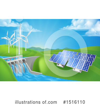 Renewable Energy Clipart #1516110 by AtStockIllustration