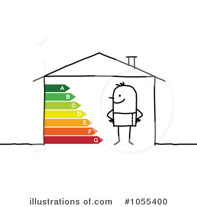 Royalty-Free (RF) Energy Ratings Clipart Illustration by NL shop - Stock Sample #1055400
