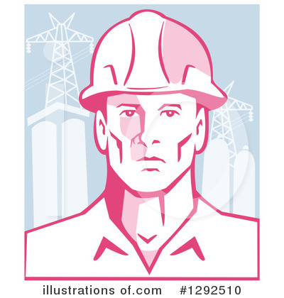 Royalty-Free (RF) Engineer Clipart Illustration by patrimonio - Stock Sample #1292510
