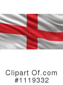 England Flag Clipart #1119332 by stockillustrations