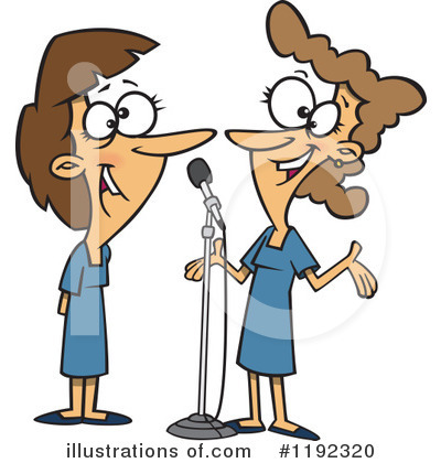 Singer Clipart #1192320 by toonaday