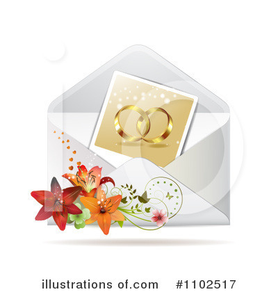 Royalty-Free (RF) Envelope Clipart Illustration by merlinul - Stock Sample #1102517