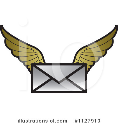 Royalty-Free (RF) Envelope Clipart Illustration by Lal Perera - Stock Sample #1127910