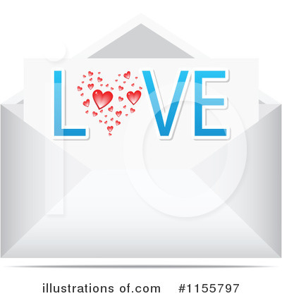 Royalty-Free (RF) Envelope Clipart Illustration by Andrei Marincas - Stock Sample #1155797