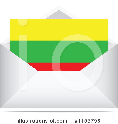Royalty-Free (RF) Envelope Clipart Illustration by Andrei Marincas - Stock Sample #1155798
