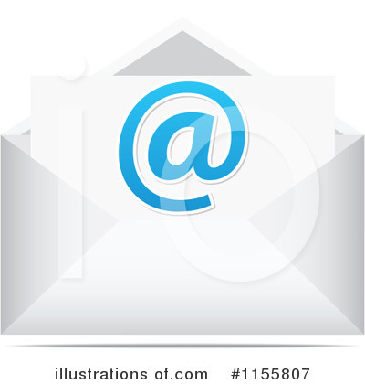 Royalty-Free (RF) Envelope Clipart Illustration by Andrei Marincas - Stock Sample #1155807