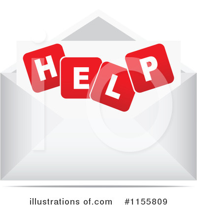 Royalty-Free (RF) Envelope Clipart Illustration by Andrei Marincas - Stock Sample #1155809