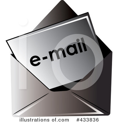 Royalty-Free (RF) Envelope Clipart Illustration by Pams Clipart - Stock Sample #433836