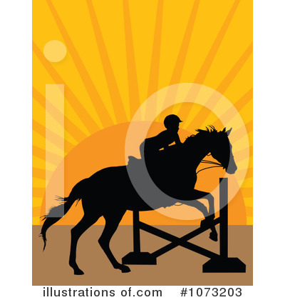Equestrian Clipart #1073203 by Maria Bell