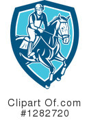 Equestrian Clipart #1282720 by patrimonio