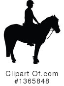 Equestrian Clipart #1365848 by Maria Bell
