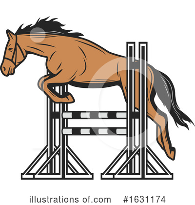 Royalty-Free (RF) Equestrian Clipart Illustration by Vector Tradition SM - Stock Sample #1631174