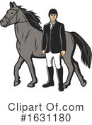 Equestrian Clipart #1631180 by Vector Tradition SM