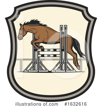 Royalty-Free (RF) Equestrian Clipart Illustration by Vector Tradition SM - Stock Sample #1632616