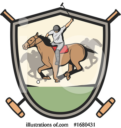 Royalty-Free (RF) Equestrian Clipart Illustration by Vector Tradition SM - Stock Sample #1680431