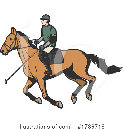 Royalty-Free (RF) Equestrian Clipart Illustration by Vector Tradition SM - Stock Sample #1736716