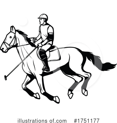 Royalty-Free (RF) Equestrian Clipart Illustration by Vector Tradition SM - Stock Sample #1751177