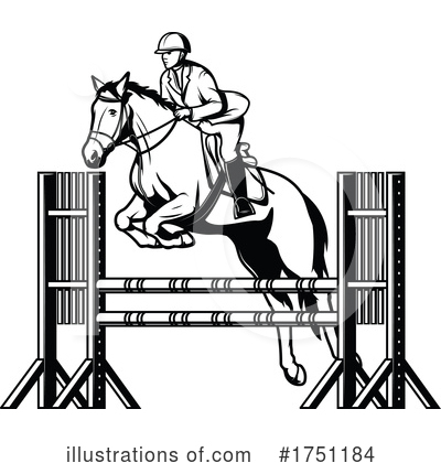Royalty-Free (RF) Equestrian Clipart Illustration by Vector Tradition SM - Stock Sample #1751184