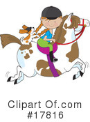 Equestrian Clipart #17816 by Maria Bell