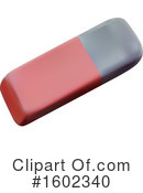 Eraser Clipart #1602340 by dero