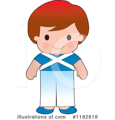 Scottish Flag Clipart #1182618 by Maria Bell