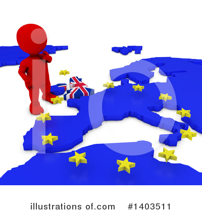 Brexit Clipart #1403511 by KJ Pargeter