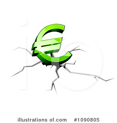 Euro Symbol Clipart #1090805 by Vector Tradition SM