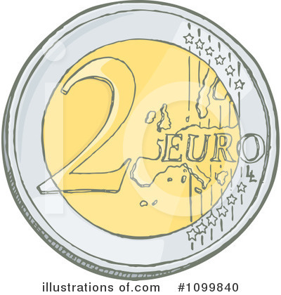 Royalty-Free (RF) Euro Clipart Illustration by Any Vector - Stock Sample #1099840