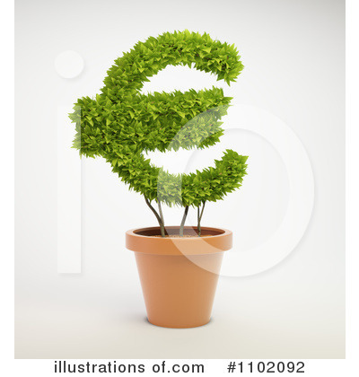 Euro Symbol Clipart #1102092 by Mopic