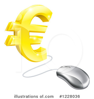 Euro Symbol Clipart #1228036 by AtStockIllustration
