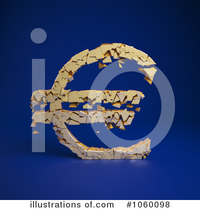 Royalty-Free (RF) Euro Symbol Clipart Illustration by Mopic - Stock Sample #1060098