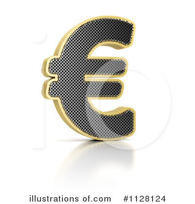 Euro Symbol Clipart #1128124 by stockillustrations