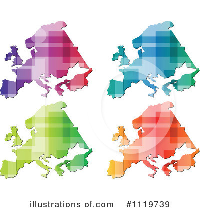 Royalty-Free (RF) Europe Clipart Illustration by Andrei Marincas - Stock Sample #1119739