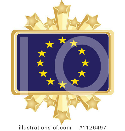 European Flag Clipart #1126497 by Andrei Marincas