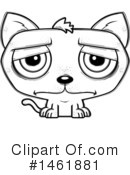 Evil Cat Clipart #1461881 by Cory Thoman