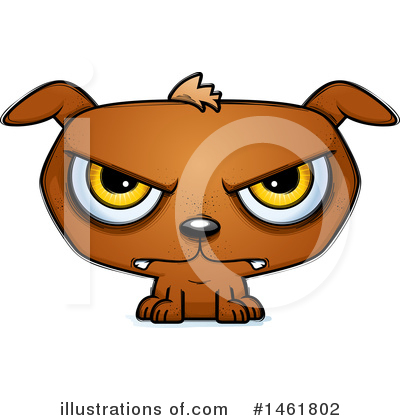 Royalty-Free (RF) Evil Dog Clipart Illustration by Cory Thoman - Stock Sample #1461802