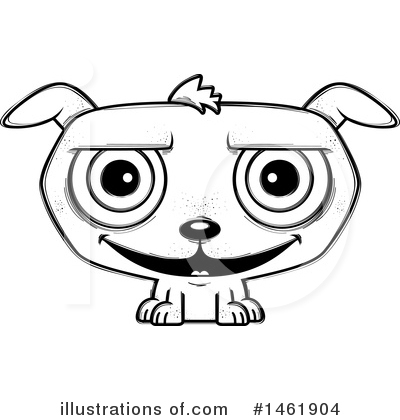 Royalty-Free (RF) Evil Dog Clipart Illustration by Cory Thoman - Stock Sample #1461904