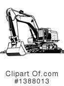 Excavator Clipart #1388013 by dero