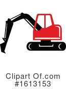 Excavator Clipart #1613153 by patrimonio