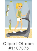 Exercising Clipart #1107076 by Amanda Kate