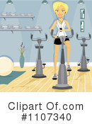 Exercising Clipart #1107340 by Amanda Kate