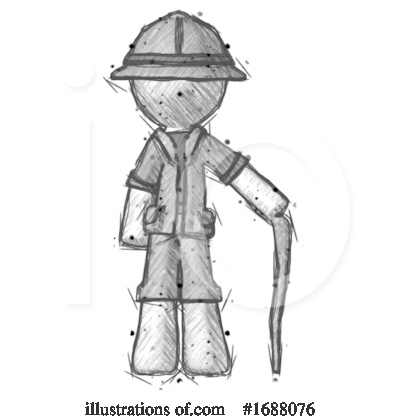 Royalty-Free (RF) Explorer Clipart Illustration by Leo Blanchette - Stock Sample #1688076