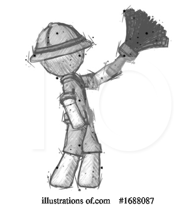 Royalty-Free (RF) Explorer Clipart Illustration by Leo Blanchette - Stock Sample #1688087