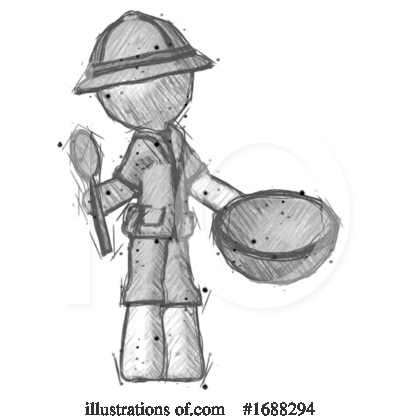 Royalty-Free (RF) Explorer Clipart Illustration by Leo Blanchette - Stock Sample #1688294