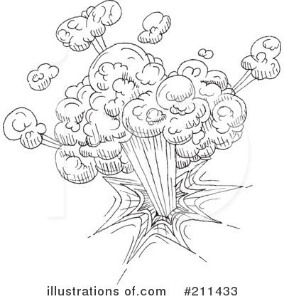 Royalty-Free (RF) Explosion Clipart Illustration by yayayoyo - Stock Sample #211433